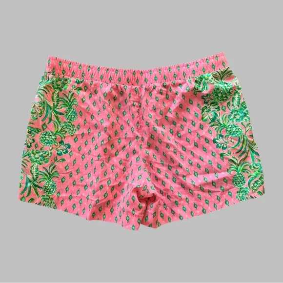 LILLY PULITZER  Women's Katia Mid Rise Shorts Size Large - Picture 3 of 15